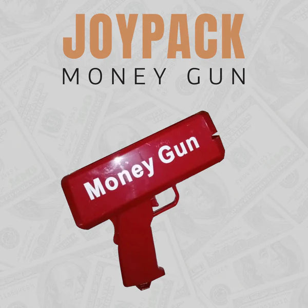Money Gun Cash Cannon Shoot Gun Funny Toy Gift Party Game